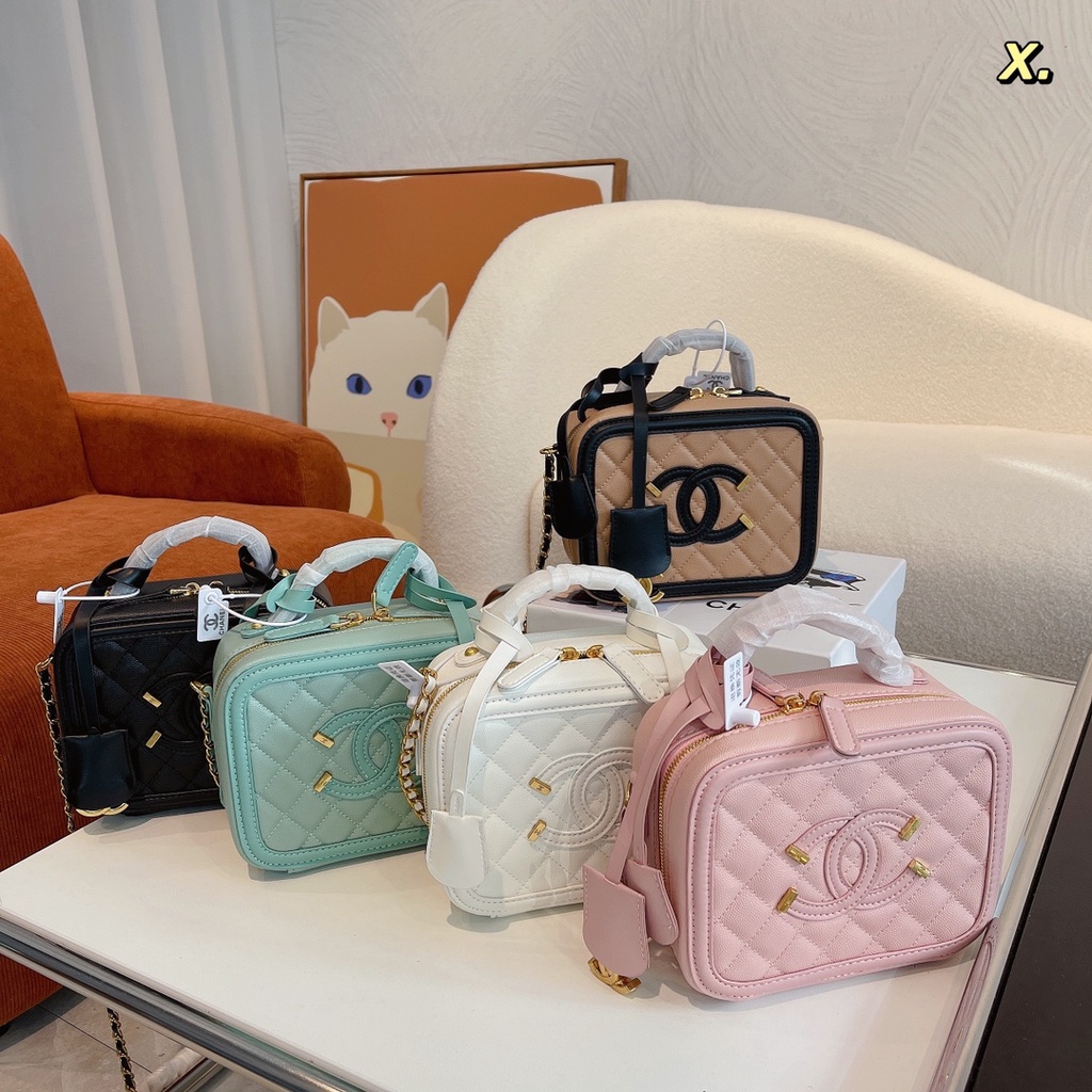 Túi xách da thật thời trang cao cấp 𝘾𝙝𝙖𝙣𝙚𝙡 𝘾𝙝𝙖𝙣n𝙚𝙡 CN cho nữ phong cách sang trọng