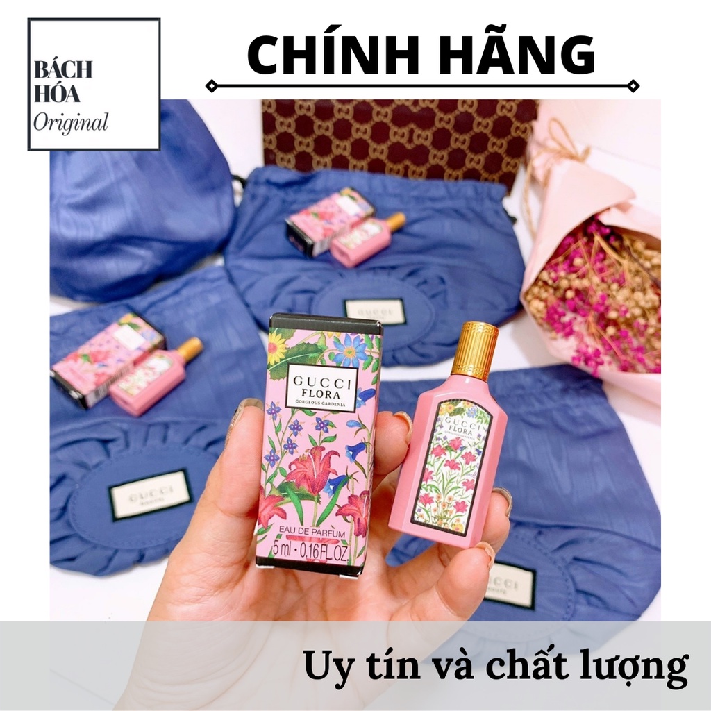 Nước hoa nữ Gucci FLORA Gorgeous Gardenia EDP Mini 5ml- FULL BOX