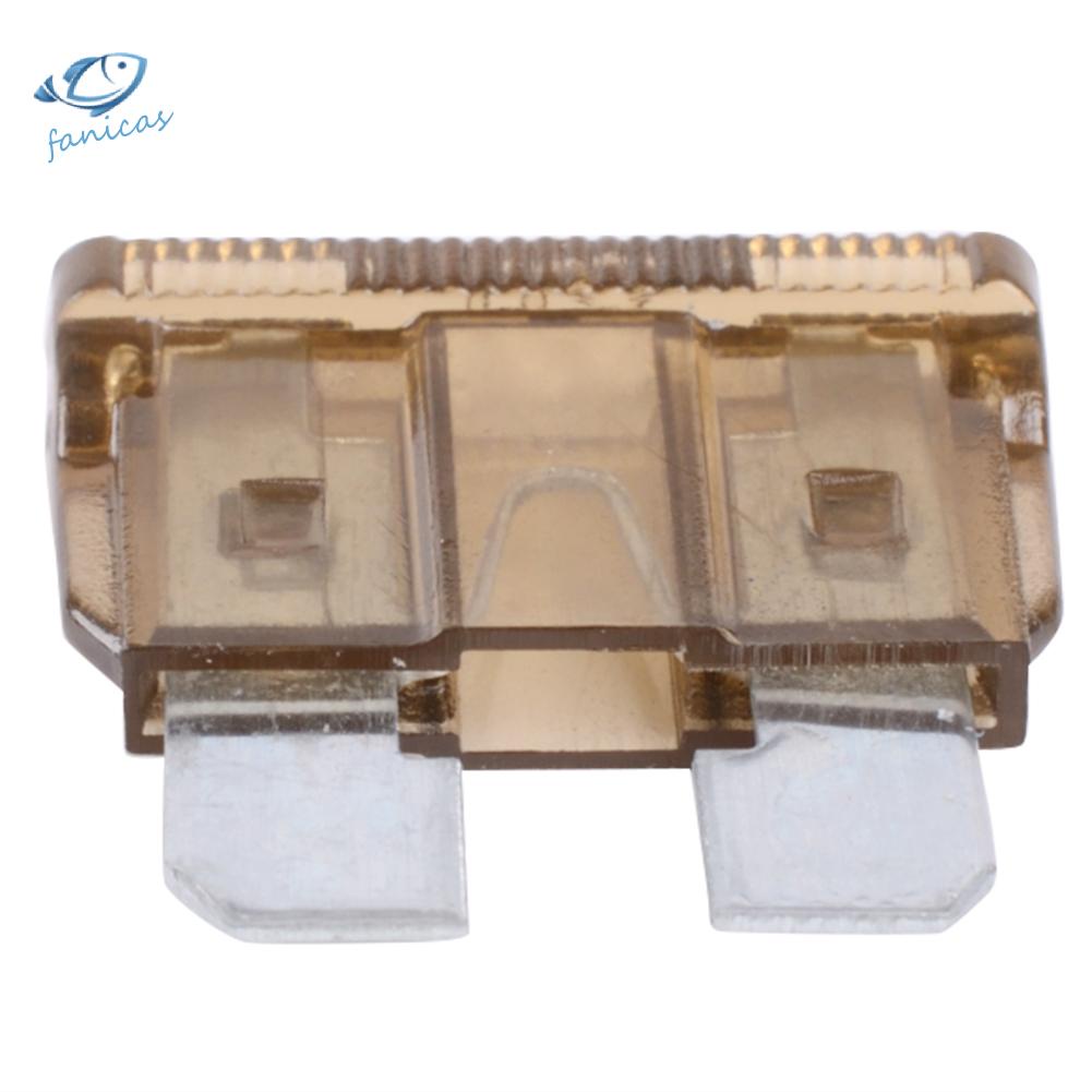 Hộp 50 Cầu Chì Tiêu Chuẩn FANICAS 3A 5A 7.5A 10A 15A 20A 25A 30A 35A 40A Cho Xe Hơi
