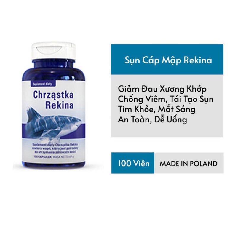 HỘP SỤN REKINA NỘI ĐỊA BA LAN 100 VIÊN BỔ XƯƠNG KHỚP