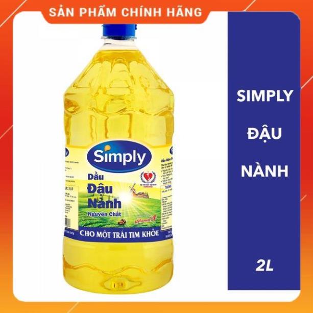 Dầu Đậu Nành 1 chai 2 lít