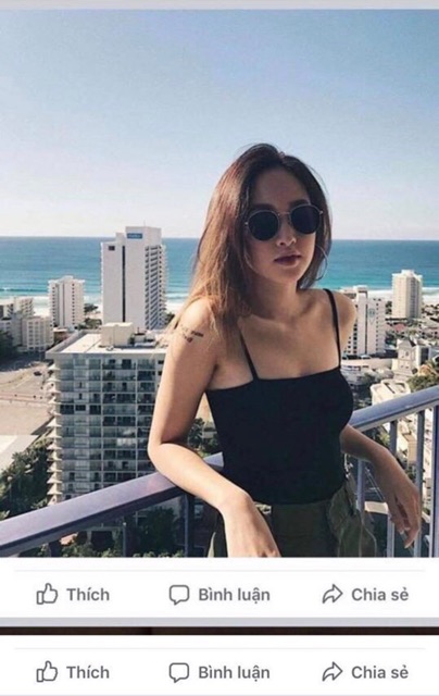 Kính mắt thời trang mắt tròn round BucShop dành cho nam nữ