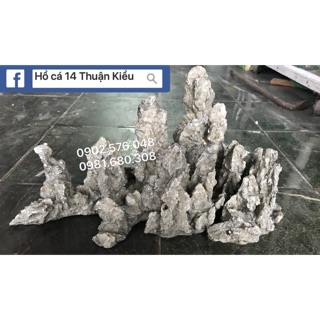 Núi nhựa trang trí bể cá