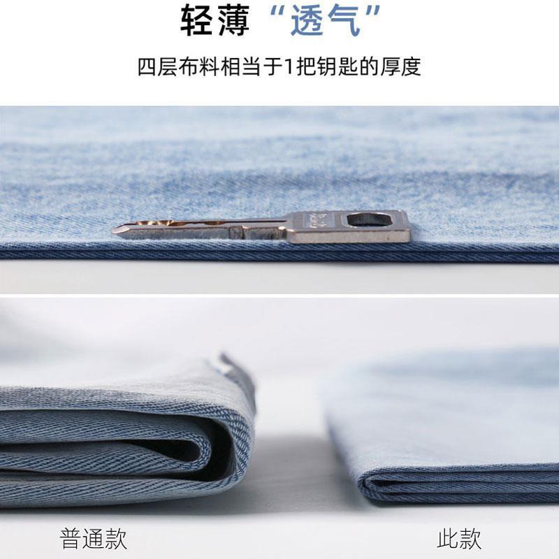 Quần Jeans Lửng 27% Ống Rộng Thời Trang Dành Cho Nữ