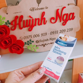 Viên tiệt trùng cốc nguyệt san