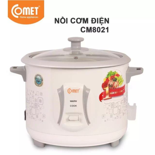 Nồi cơm comet 1.8l nắp rời