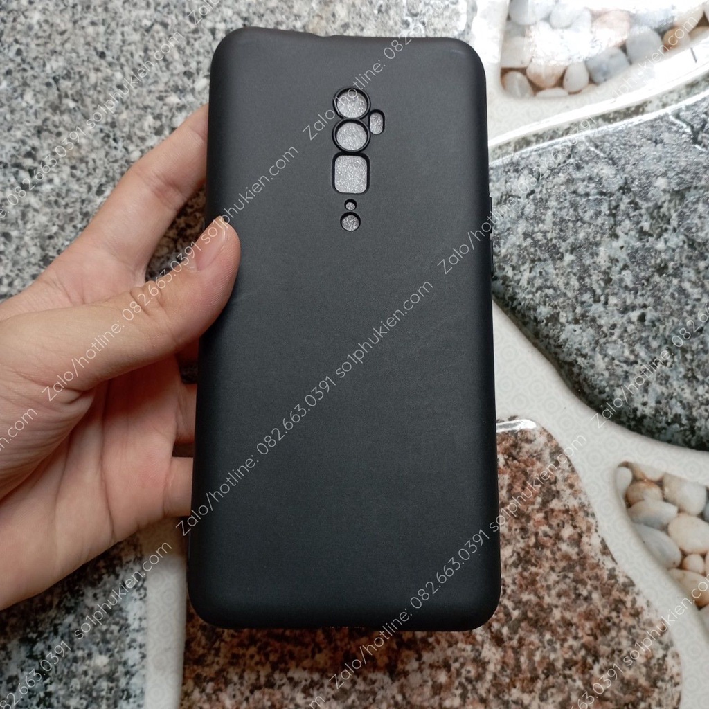Ốp lưng Oppo Reno 10X Zoom / Reno 6.6 dẻo đen và dẻo trong suốt, chống sốc viền gồ bảo vệ camera, bền đẹp