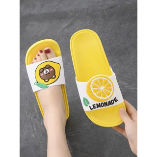 Dép quai ngang nữ Lemon
