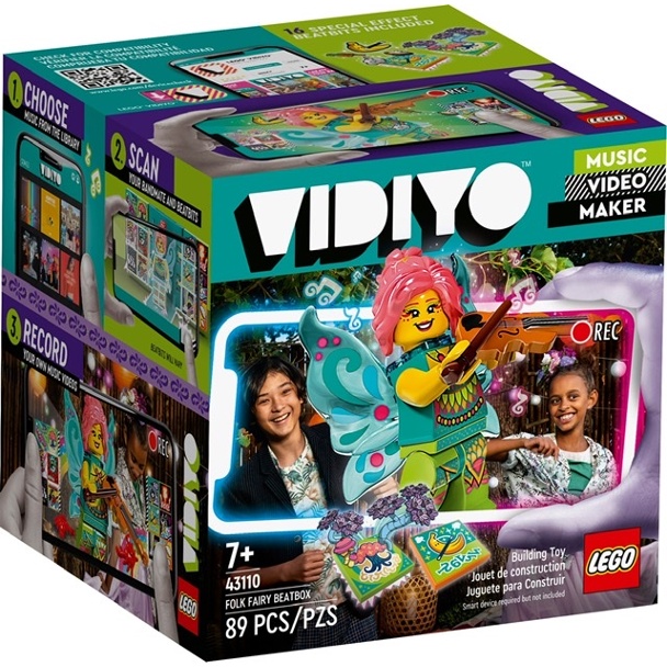 Lego Vidiyo: BeatBox 43110 - Folk Fairy BeatBox - Bộ xếp hình Lego Hộp âm nhạc nàng tiên