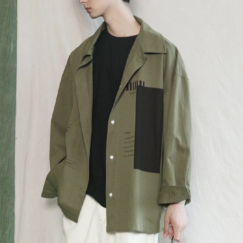 Áo Khoác Tay Dài Kiểu Rộng Năng Động Hợp Thời Trang Phong Cách Hàn Quốc | BigBuy360 - bigbuy360.vn