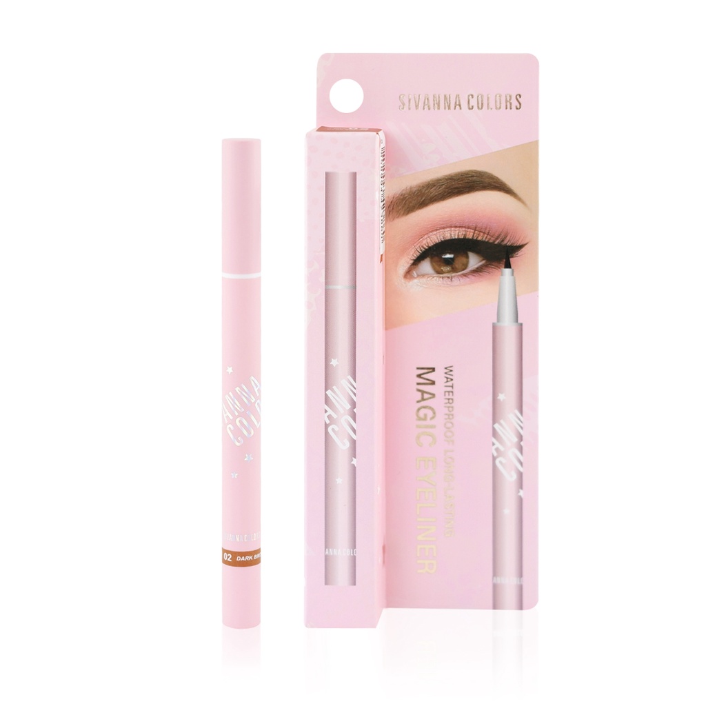 Kẻ Mắt Nước Lâu Trôi Sivanna Colors Eyeliner