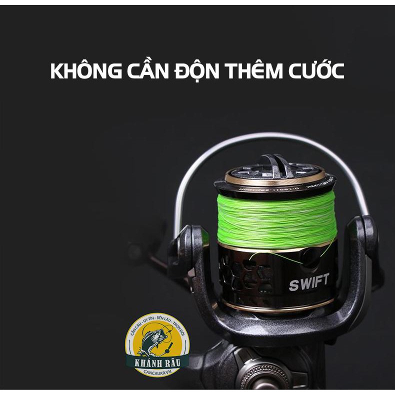 Dây Dù Câu Cá Tarantula Nhện Xanh 120m LURE STAR