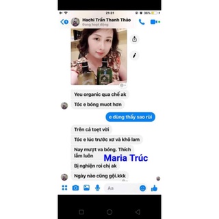 DẦU GỘI HỮU CƠ ORGANIC-VN