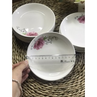 MUA LẺ GIÁ SỈ (TĐG - BỘ 5-10 ĐĨA SỨ SỐ 6 BÁT TRÀNG CAO CẤP)