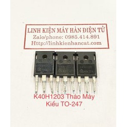 IGBT K40T1203 Xác Nhỏ Tháo Máy