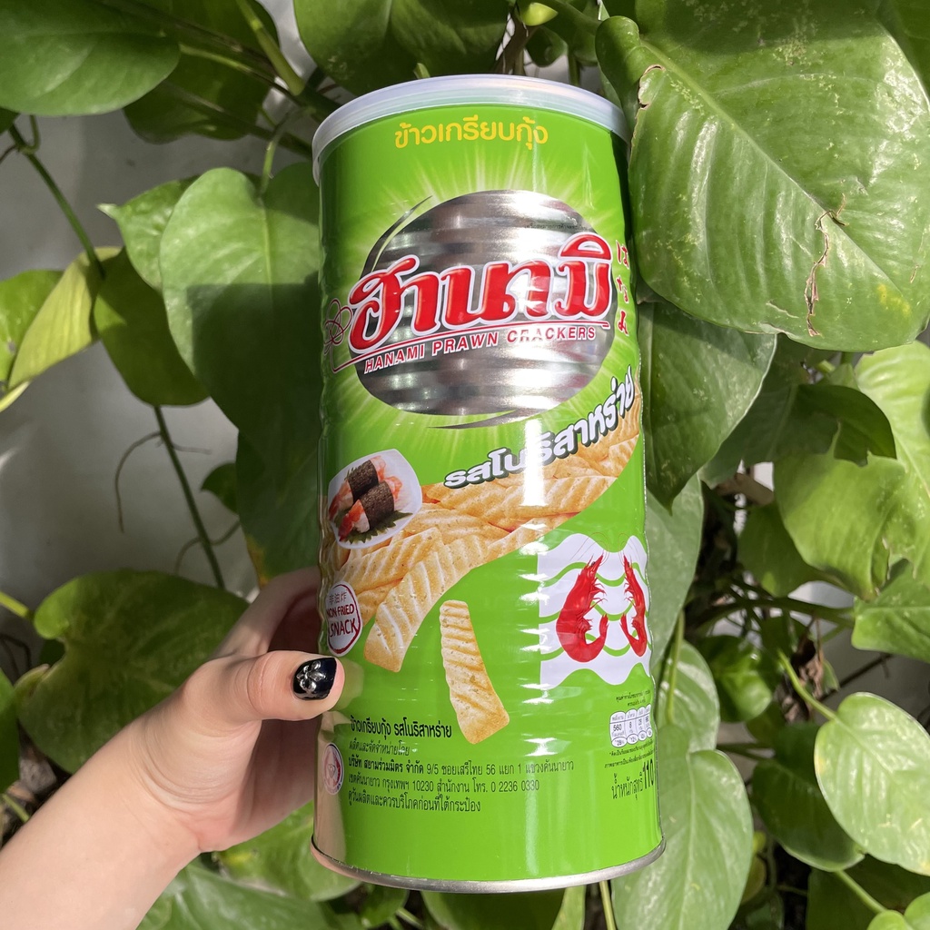Snack Tôm Hanami Thái Lan Vị Rong Biển Nori Hanami Prawn Crackers