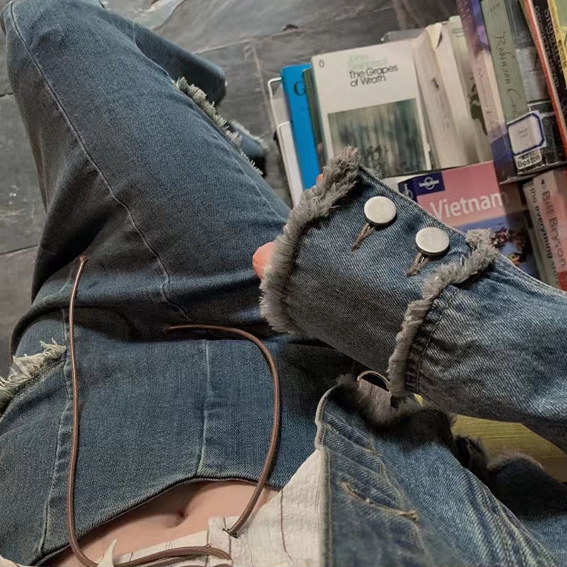 IMAODOU Bộ Áo Khoác + Chân Váy Xẻ Tà Xinh Xắn Theo Phong Cách Mùa Thu Retro Dành Cho Nữ