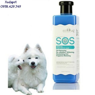 SỮA TẮM SOS DÀNH CHO CHÓ LÔNG TRẮNG