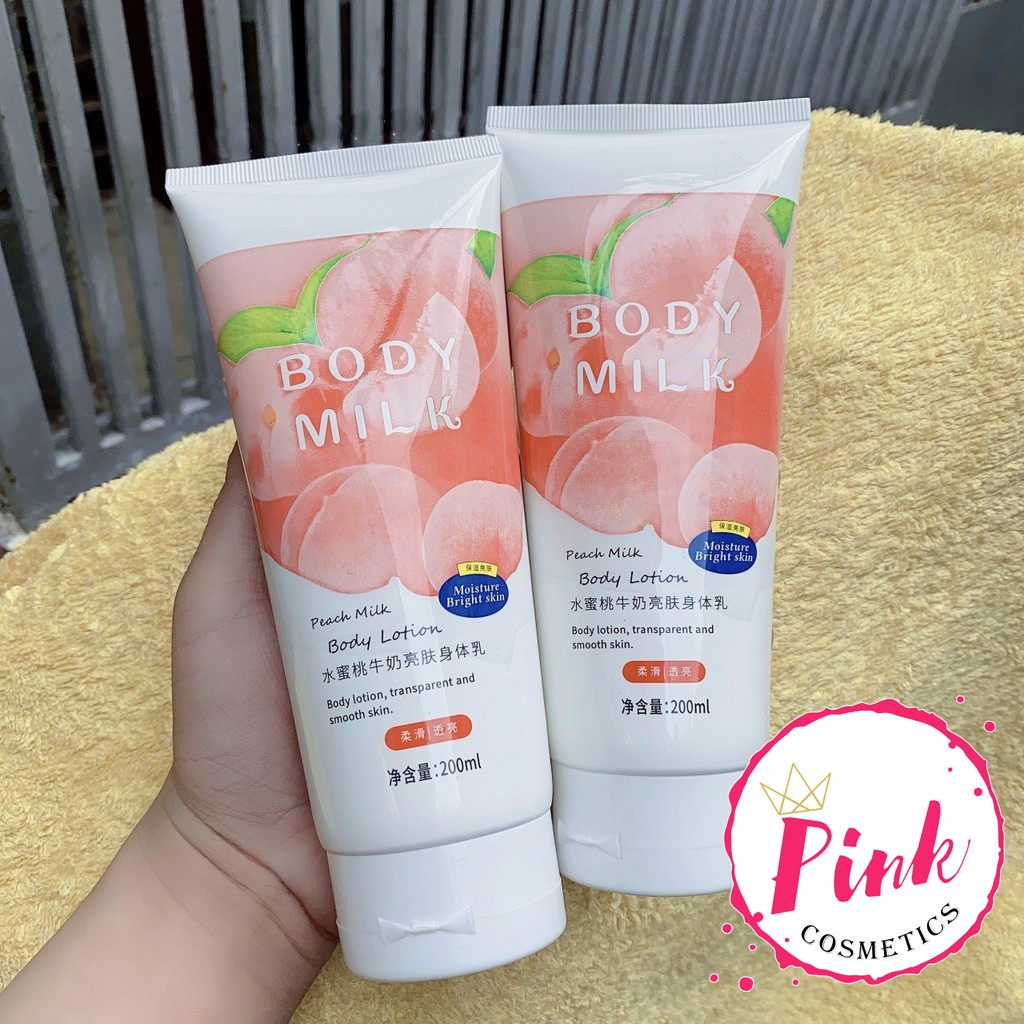 🍑🍑 SỮA DƯỠNG THỂ PEACH BODY MILK