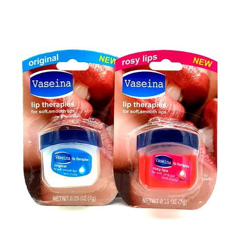 Dưỡng môi Vaseina/Vaselin 7g hũ nhỏ hợp cho khách sỉ bán cửa hàng