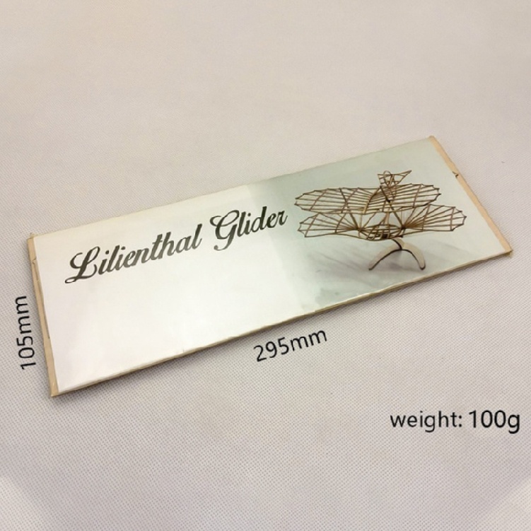 Bộ mô hình máy bay Otto Lilienthal 3D tự lắp ráp bằng gỗ Balsa 1