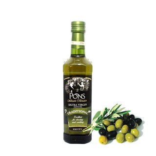 [HÀNG CHÍNH HÃNG] Dầu Olive Extra Virgin Hiệu Pons 500ml