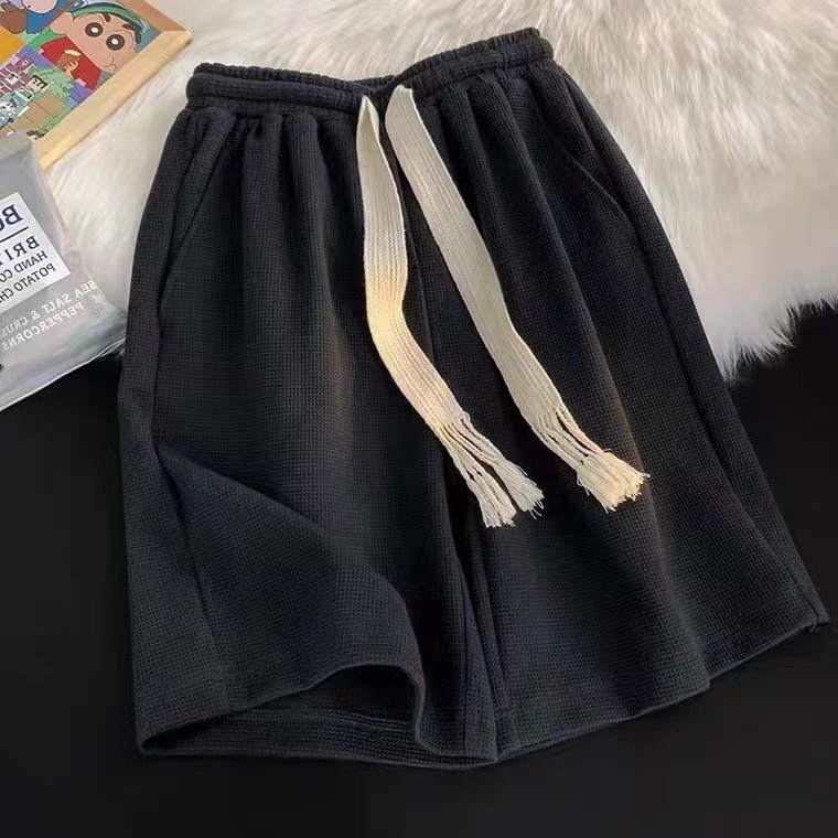 Quần short SUXI ống rộng màu trơn đơn giản thời trang dành cho nữ