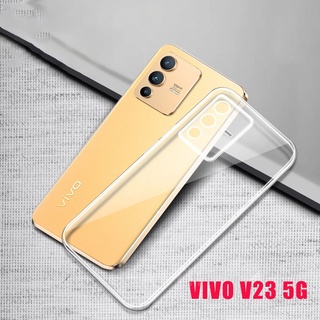 Ốp điện thoại di động Vivo V23 5G 2022 Vỏ mềm trong suốt TPU Clear Silm Ốp lưng bảo vệ VivoV23