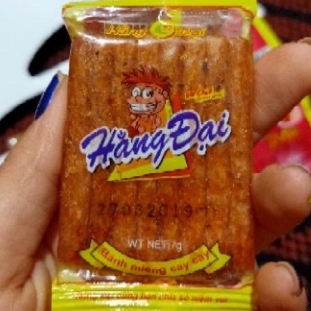 Combo 60 Gói Dê Nướng Hằng Đại Mini Đồ Ăn Vặt Hương Vị Ớt Cay Cay - B0mB0m Foods