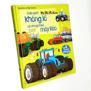 Sách - Big book - Cuốn sách khổng lồ về những chiếc máy kéo
