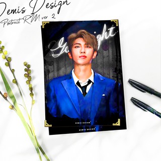 TRANH PREMINUM - THÀNH VIÊN BTS - RM