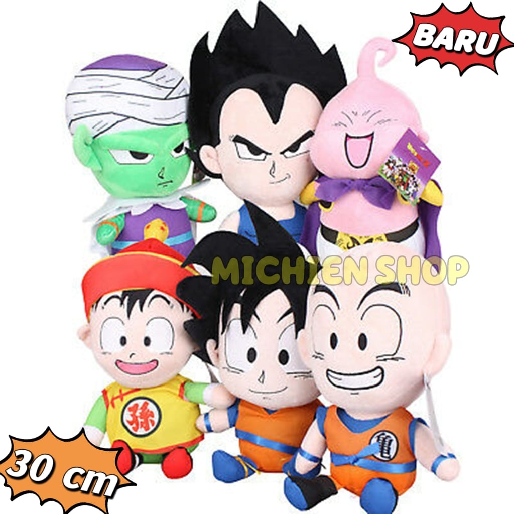 Đồ Chơi Nhân Vật Z Son Goku Gohan Kuririn Majin Boo Vegeta Trong Phim Bảy Viên Ngọc Rồng Z