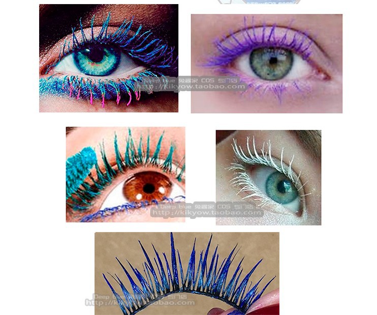 White Mascara Can Dye Eyebrow Red Pink Purple Blue Mascara | BigBuy360 - bigbuy360.vn