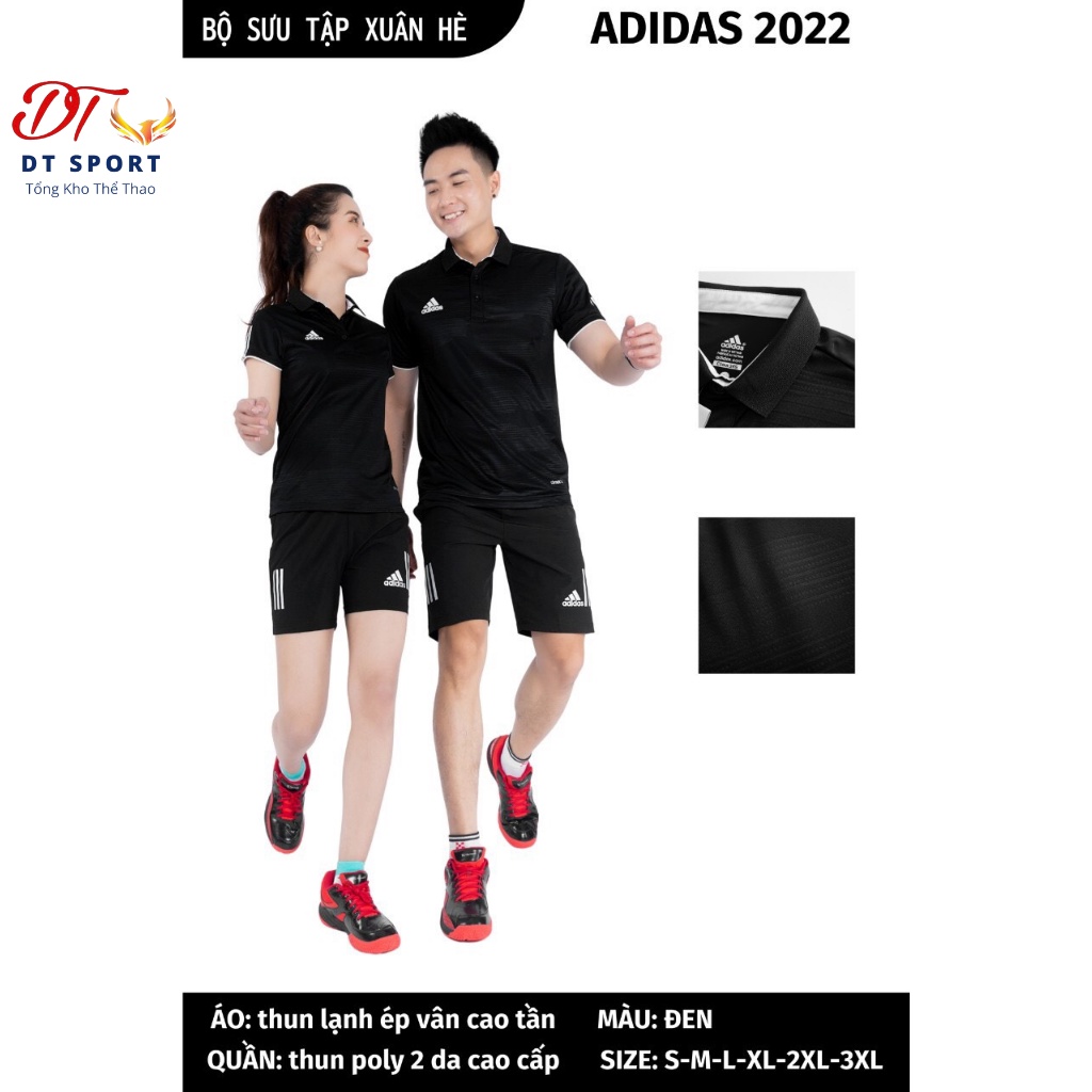 Áo quần adidas thể thao thun cao cấp ✔️ Free Ship ✔️ vải cotton thoáng khí, hàng xuất khẩu - mẫu mới nhất 2022