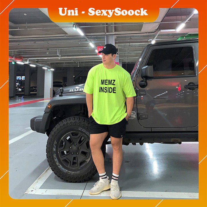 [Uni Trend] Áo Thun Tay Lỡ In Nhiệt - Memz Inside, Áo Form rộng mặc siêu thoáng. Sản phẩm có rất nhiều màu đẹp 👌 | BigBuy360 - bigbuy360.vn