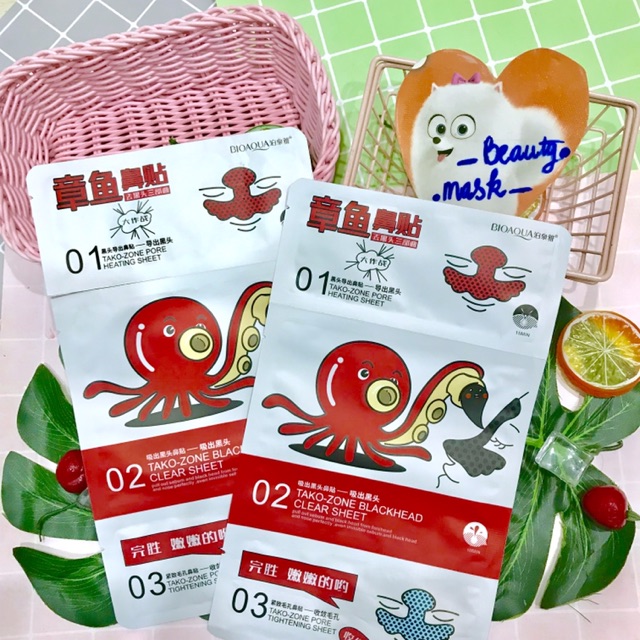 🍄 Step lột mụn giảm mụn đầu đen nội địa Trung - hãng Bioaqua 🍄 | Thế Giới Skin Care