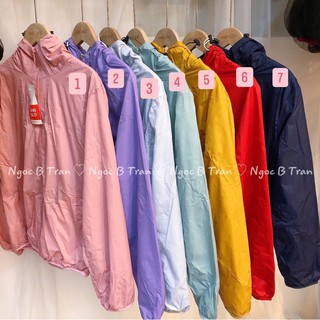 [ẢNH THẬT]🌸ÁO KHOÁC GIÓ 2 LỚP UNI