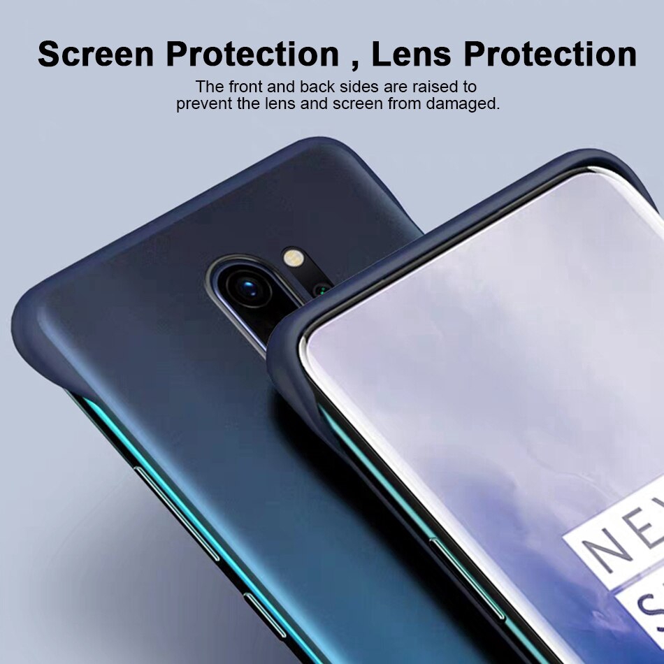 Xiaomi Redmi Note 8 Pro Case Borderless Design Plastic Phone Case Xiaomi Redmi Note 9S 9 Pro 9A 9C 8T 8 7 Pro 7A 8 Pro Shockproof Back Cover With Metal Ring