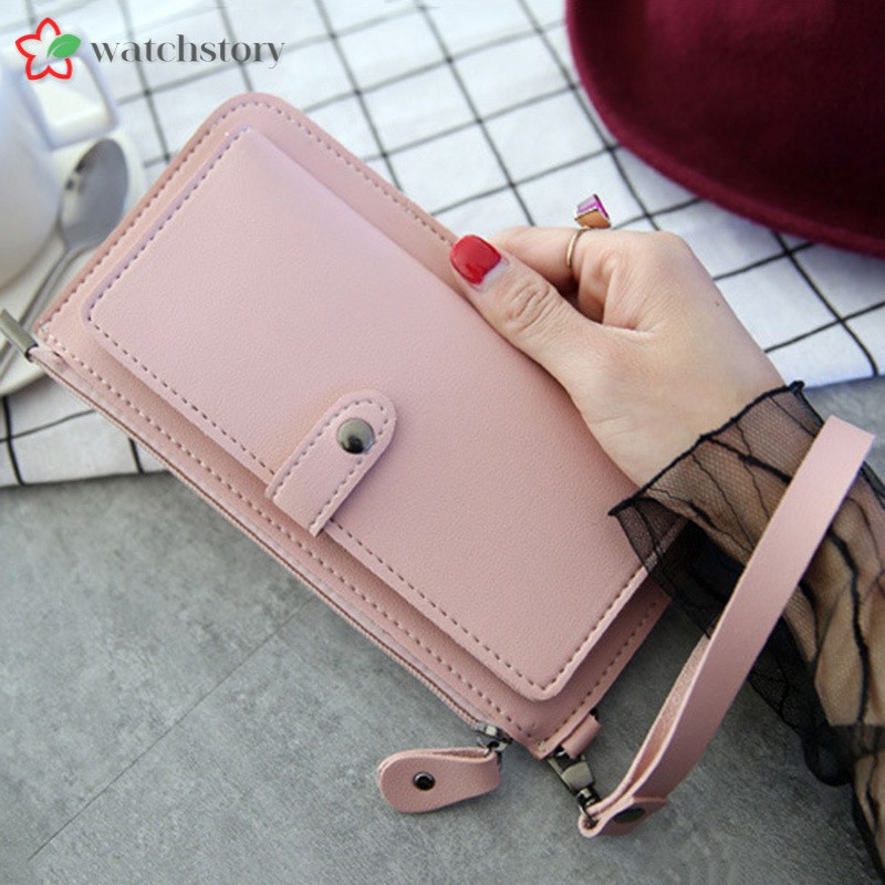 Ví da dài đa năng thời trang dành cho nữ