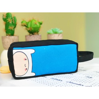 [Hình chụp thật] Bóp Viết Vải Canvas Hoạt Hình