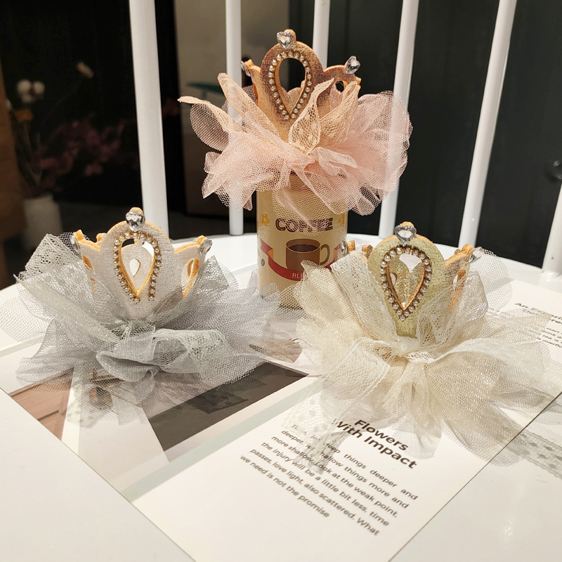 Cài Tóc Hình Vương Miện Xinh Xắn Dành Cho Bé Gái