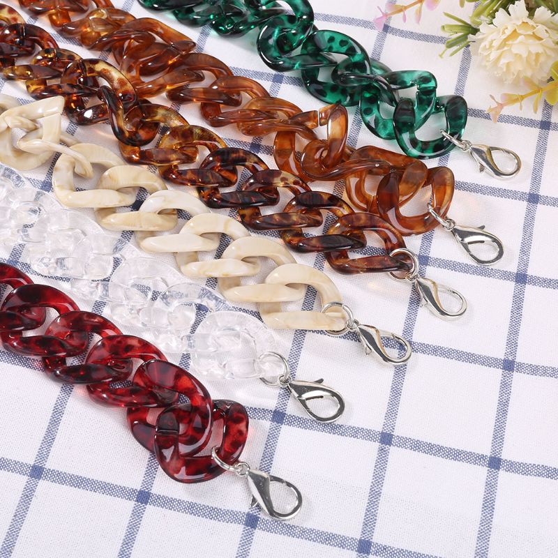 Dây Xích Acrylic Thay Thế Cho Túi Đeo Chéo Vai