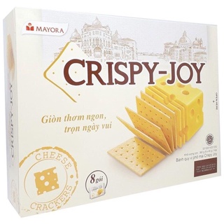 Bánh quy vị phô mai crispy joy hộp 156g/312g