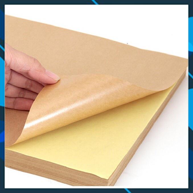 DECAL GIẤY DA BÒ A4