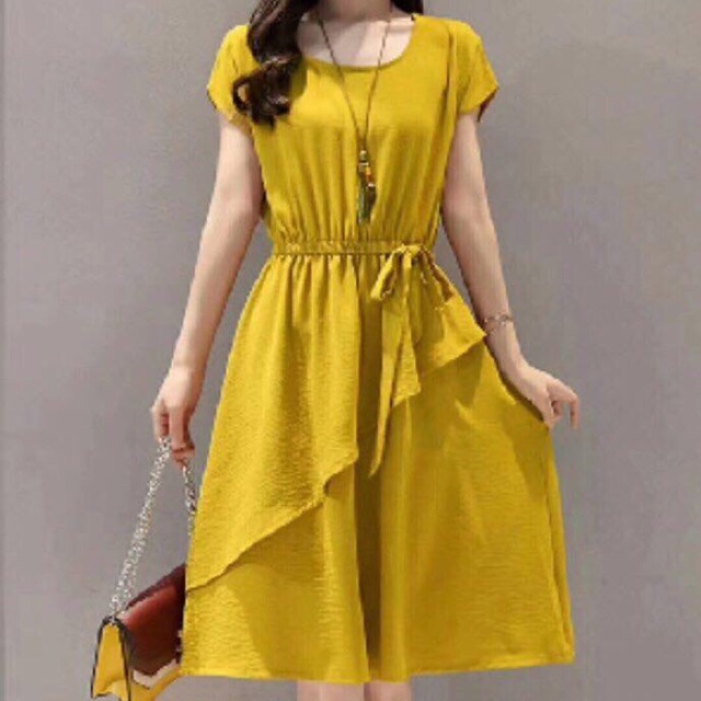 Lô váy đũi lụa quảng châu chất đẹp mê ly luôn