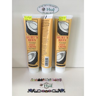 Kem trị nứt gót chân Burt's Bees Coconut Foot Creme with Vitamin E