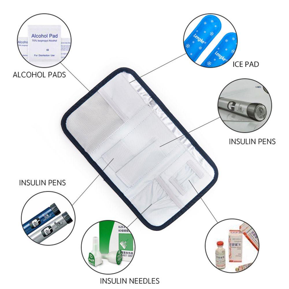 Túi Làm Mát Diabetic Insulin Không Cần Gel