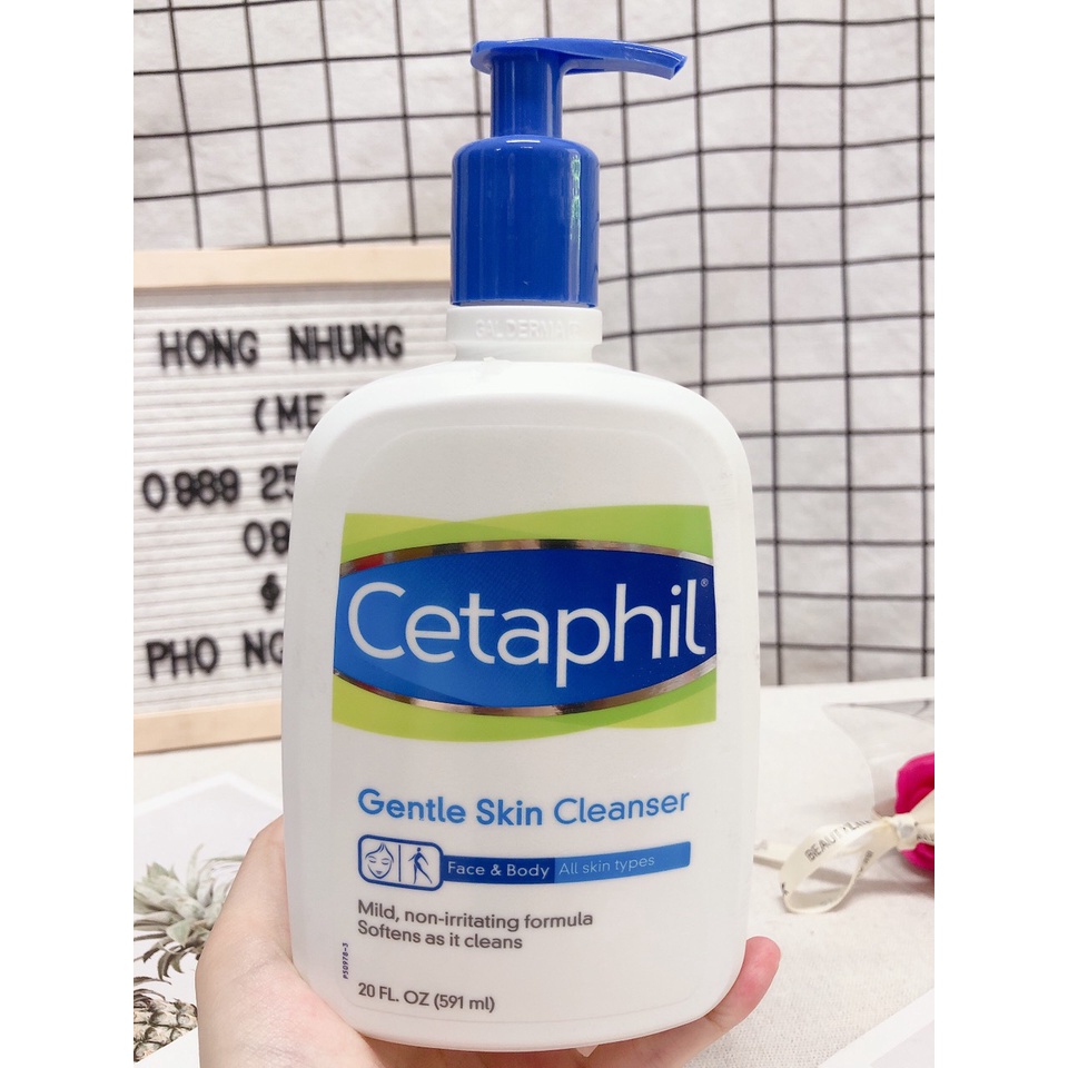 (Ảnh thật - Hàng chính hãng) Sữa rửa mặt Cetaphil