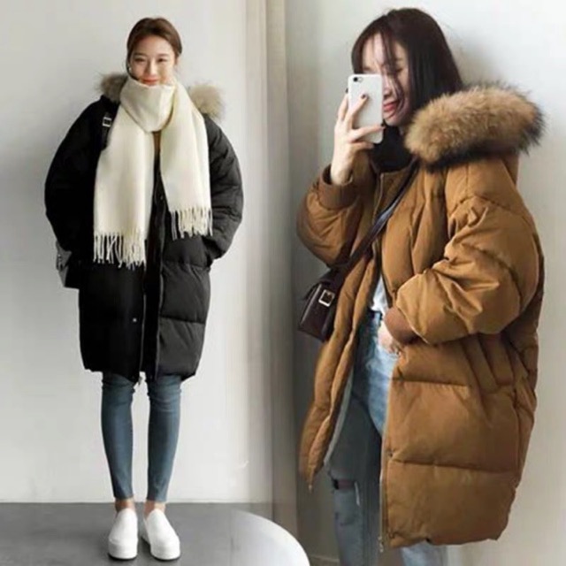 XẢ KHO CÓ SẴN ( VIDEO + ẢNH THẬT ) Áo phao béo ulzzang unisex siêu dày dặn