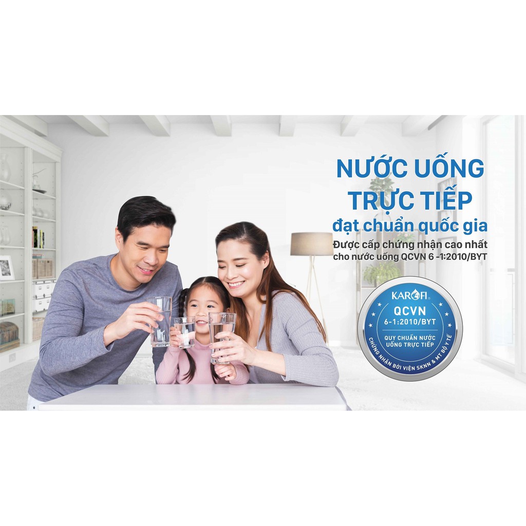 MÁY LỌC NƯỚC KAROFI OPTIMUS DUO O-D138